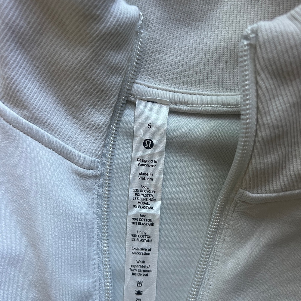 NWOT Lululemon Softstreme Long-Sleeve Half-Zip Dress - Picture 9 of 9